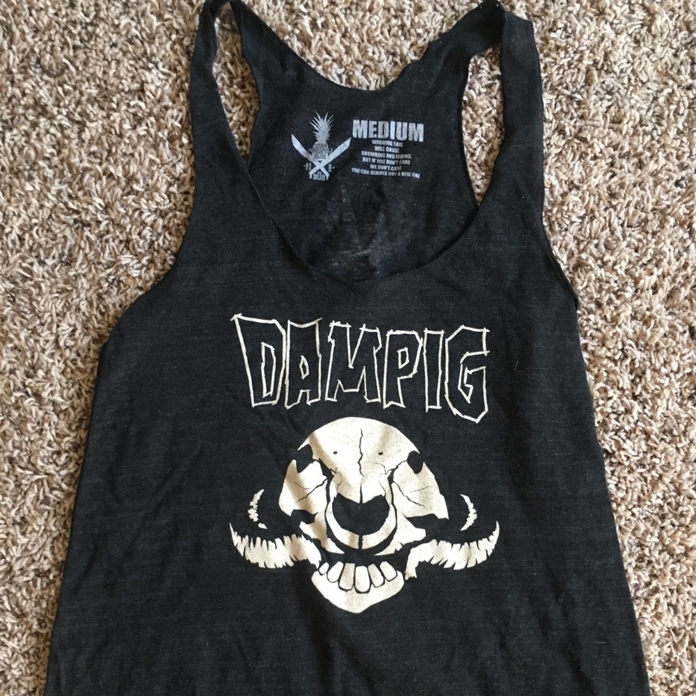 Farmers Market Hawaii Dampig Skull Tank